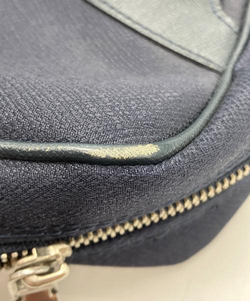 PELLE MORBIDA（ペッレモルビダ）PELLE MORBIDA (ペッレモルビダ) Capitanoブリーフケース 1室タイプ ネイビーの古着・服飾アイテム