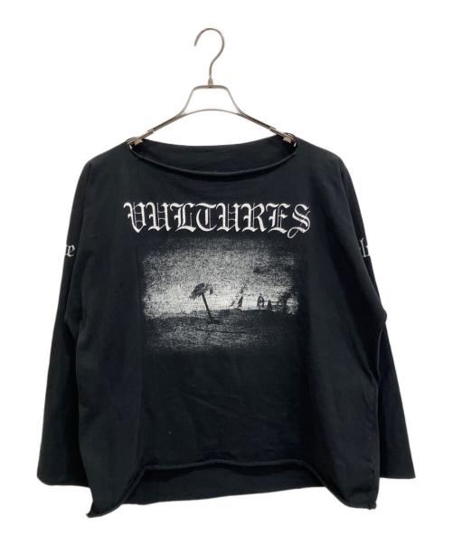 YEEZY（イージー）YEEZY (イージー) VULTURES LONG TEE ブラック サイズ:1の古着・服飾アイテム