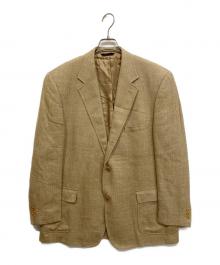 BROOKS BROTHERS（ブルックスブラザーズ）の古着「ウールシルクリネン テーラードジャケット」｜ベージュ