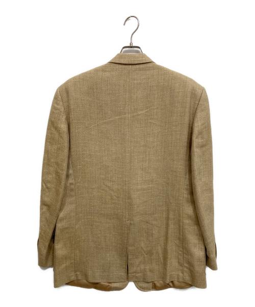 BROOKS BROTHERS（ブルックスブラザーズ）BROOKS BROTHERS (ブルックスブラザーズ) ウールシルクリネン テーラードジャケット ベージュ サイズ:44Rの古着・服飾アイテム