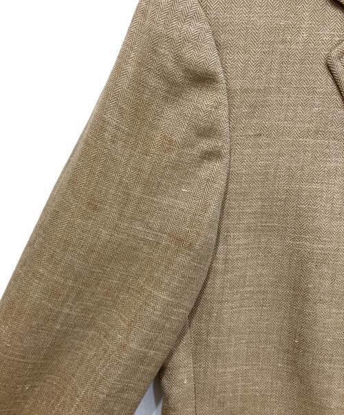 BROOKS BROTHERS（ブルックスブラザーズ）BROOKS BROTHERS (ブルックスブラザーズ) ウールシルクリネン テーラードジャケット ベージュ サイズ:44Rの古着・服飾アイテム