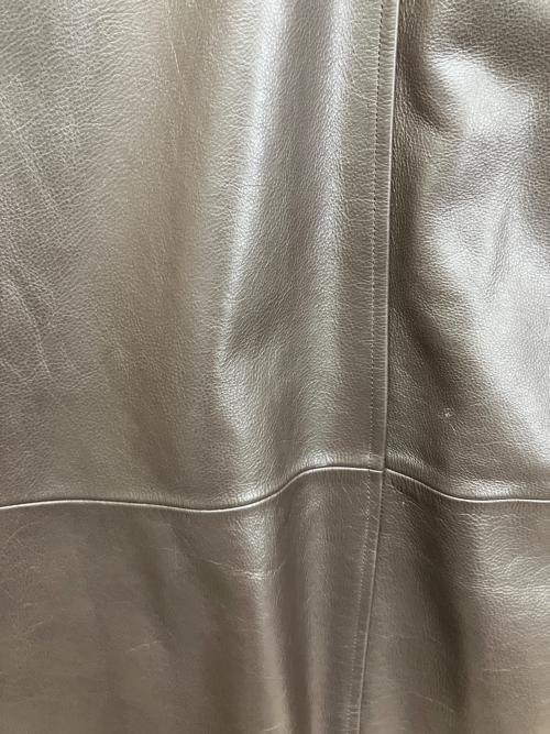 BANANA REPUBLIC（バナナリパブリック）BANANA REPUBLIC (バナナリパブリック) レザーカーコート ブラウン サイズ:XLの古着・服飾アイテム