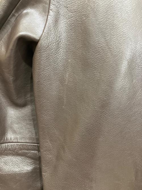 BANANA REPUBLIC（バナナリパブリック）BANANA REPUBLIC (バナナリパブリック) レザーカーコート ブラウン サイズ:XLの古着・服飾アイテム