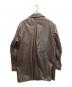 BANANA REPUBLIC (バナナリパブリック) レザーカーコート ブラウン サイズ:XL：12000円