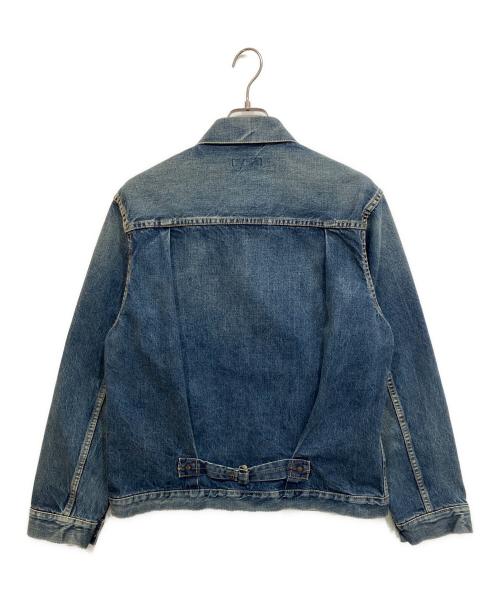 Ron Herman（ロンハーマン）Ron Herman (ロンハーマン) グリーンキャスト デニムジャケット 1STタイプ ブルー サイズ:Mの古着・服飾アイテム
