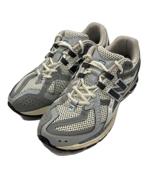 NEW BALANCE（ニューバランス）NEW BALANCE (ニューバランス) ローカットスニーカー ベージュ×グレー サイズ:28の古着・服飾アイテム