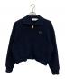 COACH（コーチ）の古着「Zip Front Cardigan カーディガン」｜ネイビー