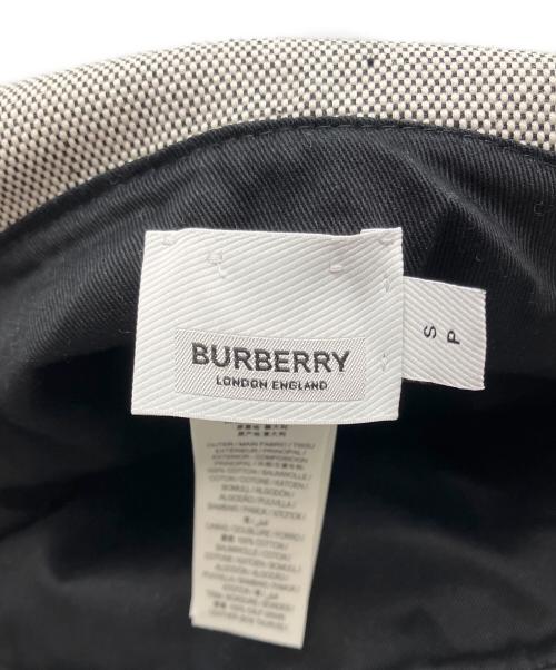 BURBERRY LONDON（バーバリーロンドン）BURBERRY LONDON (バーバリーロンドン) フィッシャーマン バケットハット ライトグレーの古着・服飾アイテム