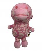 BABY MiLO×A BATHING APEベビーマイロ×アベイシングエイプ）の古着「Baby Milo モバイルクロスバッグ」｜ピンク