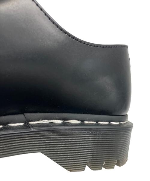 Dr.Martens（ドクターマーチン）Dr.Martens (ドクターマーチン) 1461 ジップベックス ホワイトステッチ 3 ホール シューズ ブラック サイズ:26.5の古着・服飾アイテム