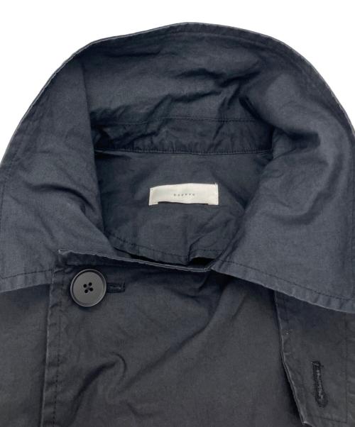 KAGURE（カグレ）kagure (カグレ) コットンナイロンオーバートレンチコート ブラック サイズ:Freeの古着・服飾アイテム