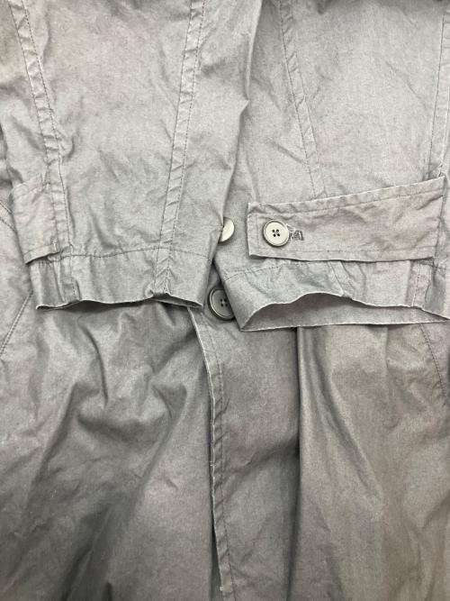 KAGURE（カグレ）kagure (カグレ) コットンナイロンオーバートレンチコート ブラック サイズ:Freeの古着・服飾アイテム