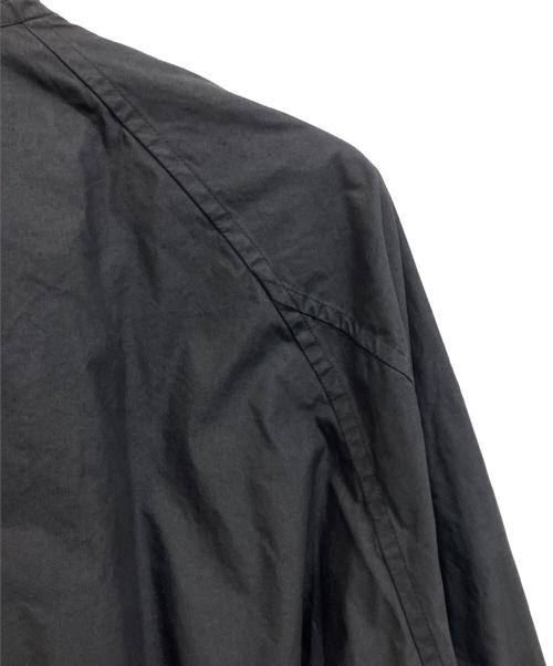 KAGURE（カグレ）kagure (カグレ) コットンナイロンオーバートレンチコート ブラック サイズ:Freeの古着・服飾アイテム