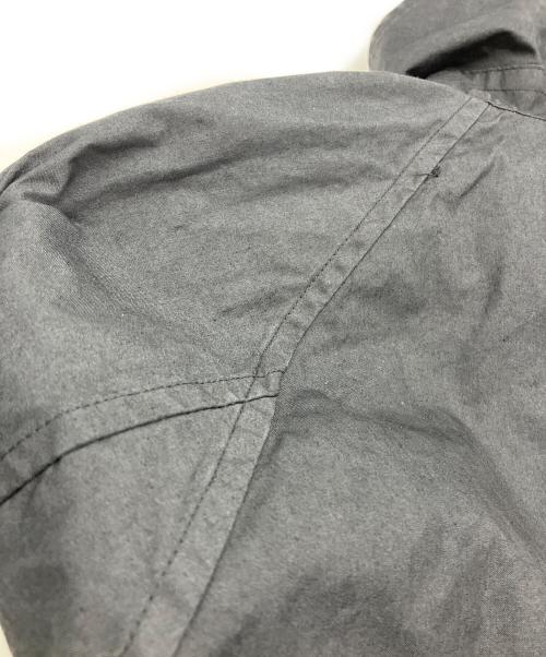 KAGURE（カグレ）kagure (カグレ) コットンナイロンオーバートレンチコート ブラック サイズ:Freeの古着・服飾アイテム