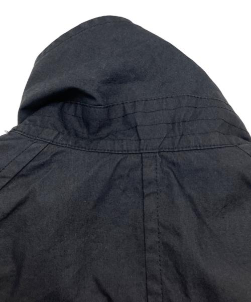 KAGURE（カグレ）kagure (カグレ) コットンナイロンオーバートレンチコート ブラック サイズ:Freeの古着・服飾アイテム