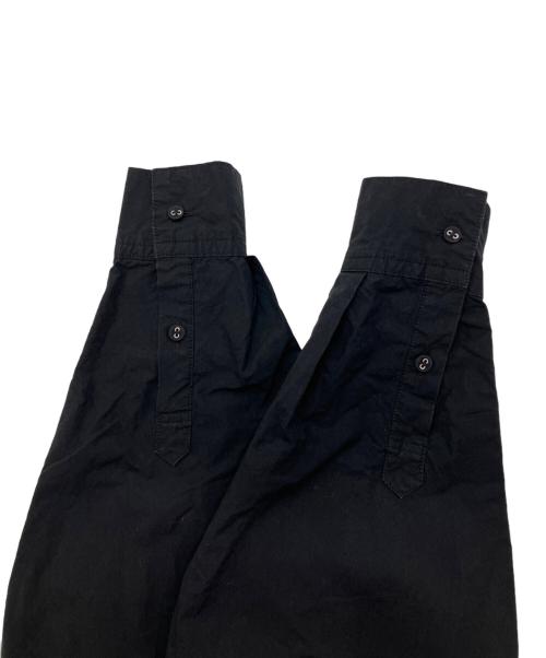 KAGURE（カグレ）KAGURE (カグレ) コットンシルクシャツワンピース ブラック サイズ:1の古着・服飾アイテム