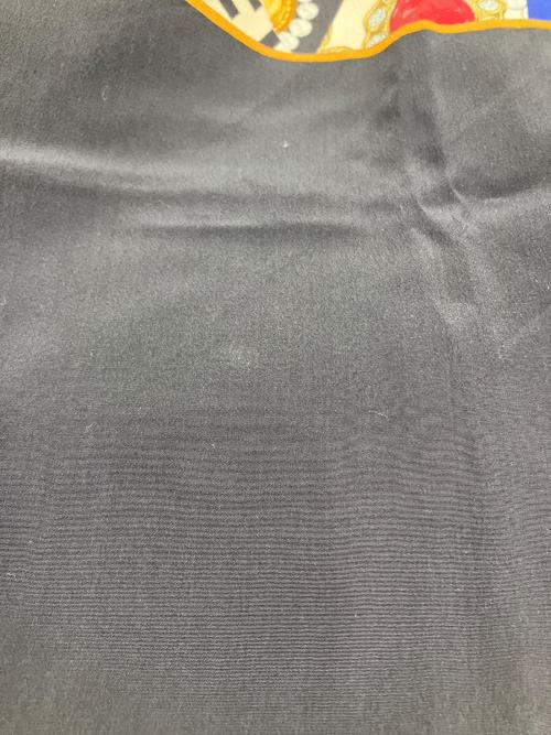 CHANEL（シャネル）CHANEL (シャネル) ココマークグリポワ スカーフ ブラックの古着・服飾アイテム