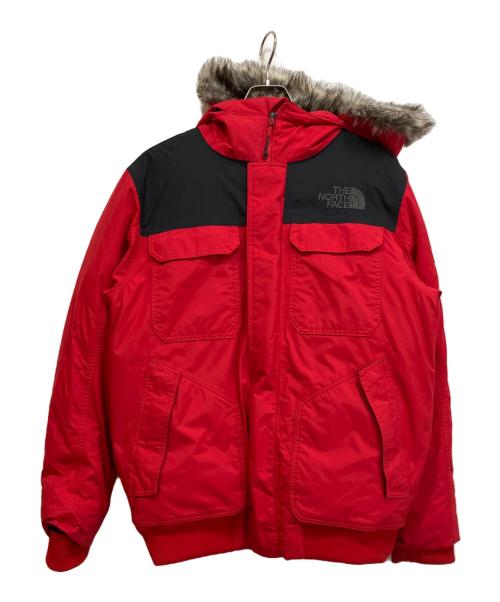 THE NORTH FACE（ザ ノース フェイス）THE NORTH FACE (ザ ノース フェイス) Gotham Jacket ダウンジャケット レッド×ブラック サイズ:Mの古着・服飾アイテム