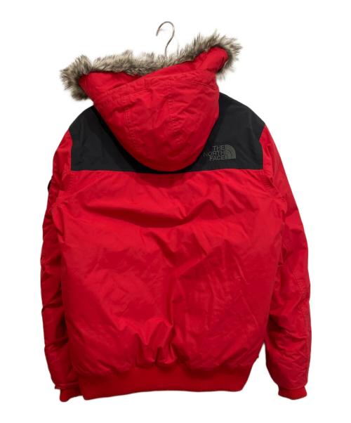 THE NORTH FACE（ザ ノース フェイス）THE NORTH FACE (ザ ノース フェイス) Gotham Jacket ダウンジャケット レッド×ブラック サイズ:Mの古着・服飾アイテム
