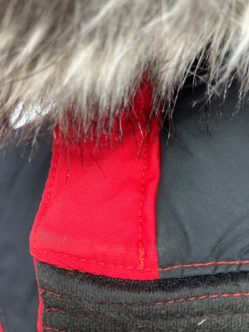THE NORTH FACE（ザ ノース フェイス）THE NORTH FACE (ザ ノース フェイス) Gotham Jacket ダウンジャケット レッド×ブラック サイズ:Mの古着・服飾アイテム