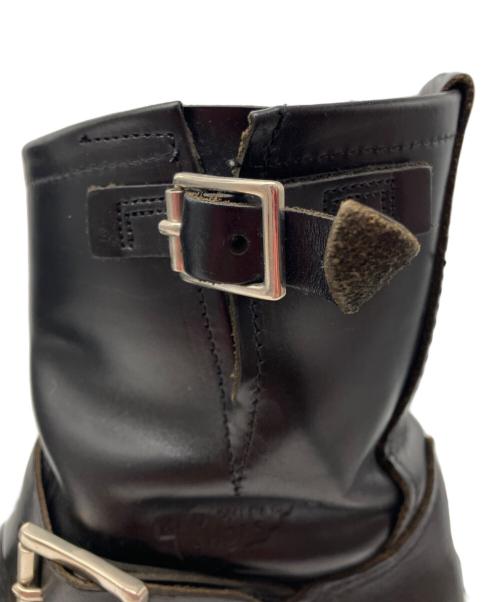 RED WING（レッドウィング）RED WING (レッドウィング) 茶芯 ショートエンジニアブーツ ブラック サイズ:7Dの古着・服飾アイテム
