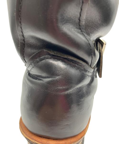 RED WING（レッドウィング）RED WING (レッドウィング) 茶芯 ショートエンジニアブーツ ブラック サイズ:7Dの古着・服飾アイテム