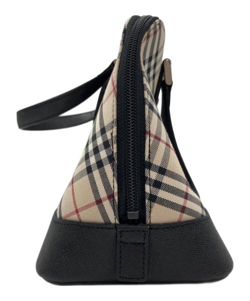 BURBERRY（バーバリー）BURBERRY (バーバリー) ノヴァチェックハンドバッグ ベージュの古着・服飾アイテム