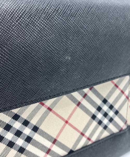 BURBERRY（バーバリー）BURBERRY (バーバリー) ノヴァチェックハンドバッグ ベージュの古着・服飾アイテム