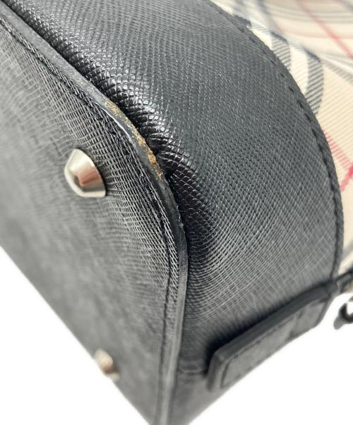 BURBERRY（バーバリー）BURBERRY (バーバリー) ノヴァチェックハンドバッグ ベージュの古着・服飾アイテム