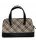 BURBERRY (バーバリー) ノヴァチェックハンドバッグ ベージュ：40000円