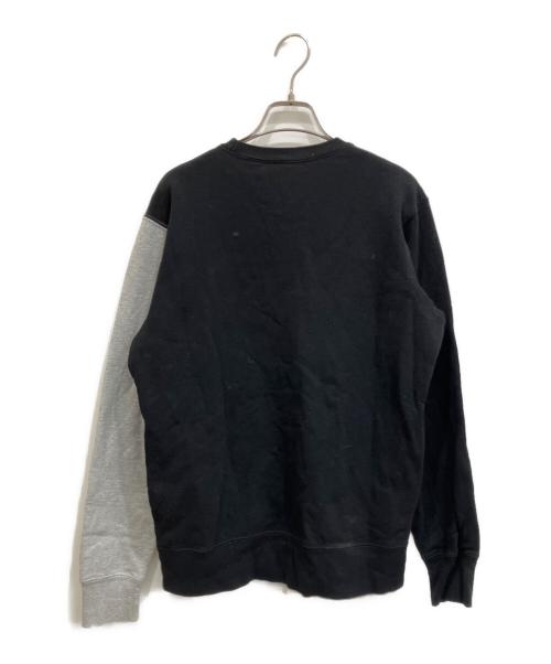SUPREME（シュプリーム）Supreme (シュプリーム) 16SS Panelled crewneck/スウェット グレー×ネイビー サイズ:Ｓの古着・服飾アイテム