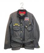 Barbourバブアー）の古着「INTERNAIONALオイルドジャケット」｜ブラック