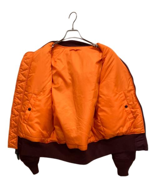 ALPHA（アルファ）ALPHA (アルファ) MA-1ジャケット レッド サイズ:Mの古着・服飾アイテム