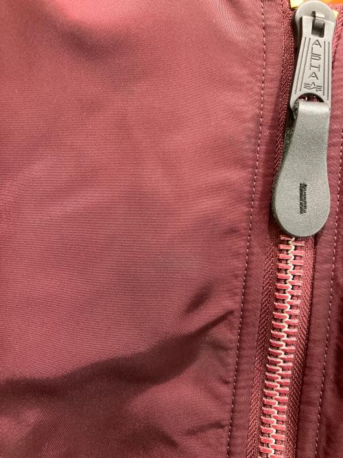 ALPHA（アルファ）ALPHA (アルファ) MA-1ジャケット レッド サイズ:Mの古着・服飾アイテム