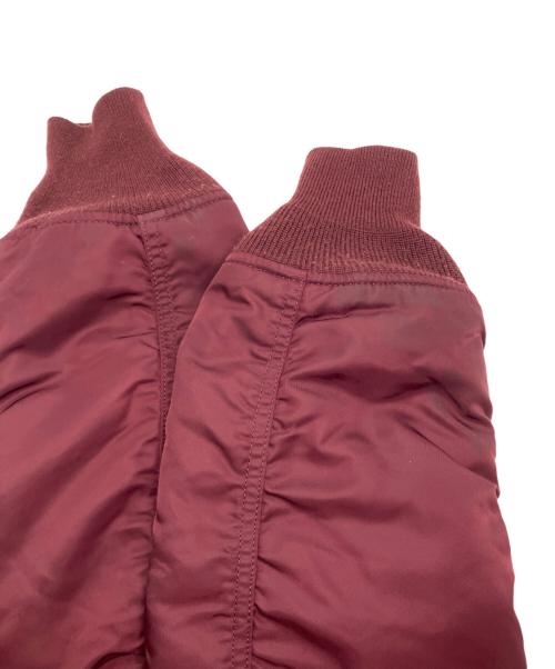 ALPHA（アルファ）ALPHA (アルファ) MA-1ジャケット レッド サイズ:Mの古着・服飾アイテム