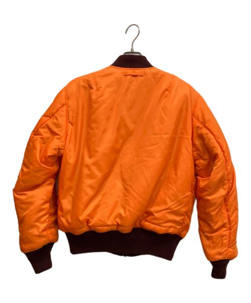 ALPHA（アルファ）ALPHA (アルファ) MA-1ジャケット レッド サイズ:Mの古着・服飾アイテム