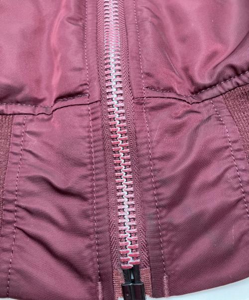 ALPHA（アルファ）ALPHA (アルファ) MA-1ジャケット レッド サイズ:Mの古着・服飾アイテム