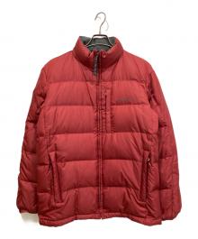 Eddie Bauer（エディーバウアー）の古着「グースダウンジャケット」｜レッド