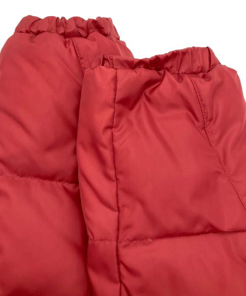 Eddie Bauer（エディーバウアー）Eddie Bauer (エディーバウアー) グースダウンジャケット レッド サイズ:Sの古着・服飾アイテム