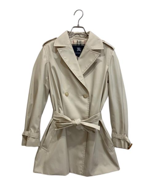BURBERRY LONDON（バーバリーロンドン）BURBERRY LONDON (バーバリーロンドン) 裏ノバチェック ショートトレンチコート ベージュ サイズ:40の古着・服飾アイテム