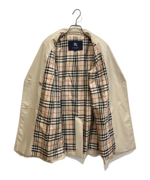 BURBERRY LONDON（バーバリーロンドン）BURBERRY LONDON (バーバリーロンドン) 裏ノバチェック ショートトレンチコート ベージュ サイズ:40の古着・服飾アイテム