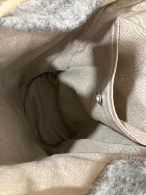 FRANK LEDER（フランクリーダー）FRANK LEDER (フランクリーダー) SEIL MARSCHALL (セイルマーシャル) GRAND SOLO PACK バックパック グレー×ブラウンの古着・服飾アイテム