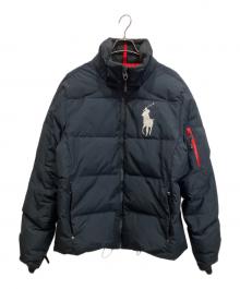 POLO RALPH LAUREN（ポロ・ラルフローレン）の古着「ビッグポニー ダウンジャケット」｜ネイビー