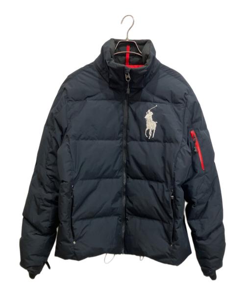 POLO RALPH LAUREN（ポロ・ラルフローレン）POLO RALPH LAUREN (ポロ・ラルフローレン) ビッグポニー ダウンジャケット ネイビー サイズ:Lの古着・服飾アイテム