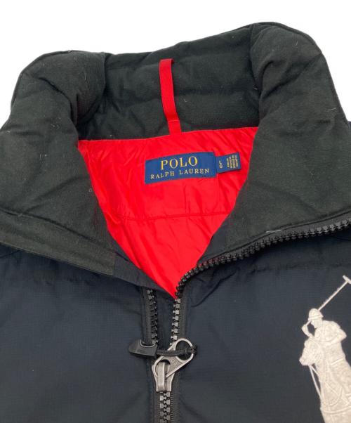 POLO RALPH LAUREN（ポロ・ラルフローレン）POLO RALPH LAUREN (ポロ・ラルフローレン) ビッグポニー ダウンジャケット ネイビー サイズ:Lの古着・服飾アイテム