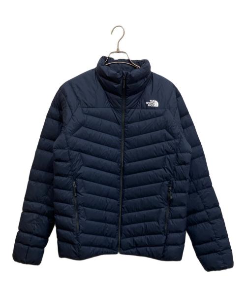 THE NORTH FACE（ザ ノース フェイス）THE NORTH FACE (ザ ノース フェイス) Thunder Jacket ダウンジャケット ネイビー サイズ:XLの古着・服飾アイテム