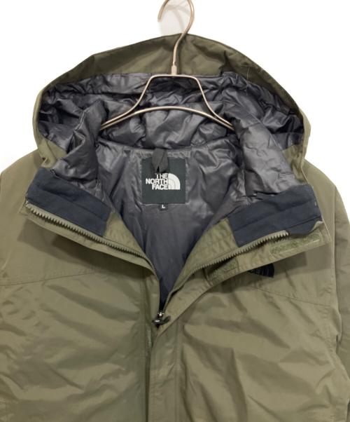 THE NORTH FACE（ザ ノース フェイス）THE NORTH FACE (ザ ノース フェイス) Cassius Triclimate Jacket 中綿ジャケット オリーブ サイズ:Lの古着・服飾アイテム