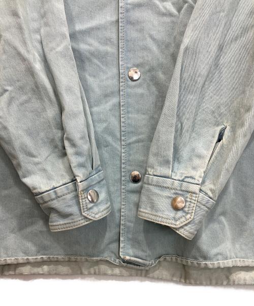 THE RERACS（ザ リラクス）THE RERACS (ザ リラクス) RERACS DENIM SHIRTS デニムシャツ ブルー サイズ:size48の古着・服飾アイテム