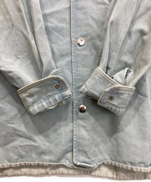 THE RERACS（ザ リラクス）THE RERACS (ザ リラクス) RERACS DENIM SHIRTS デニムシャツ ブルー サイズ:size48の古着・服飾アイテム