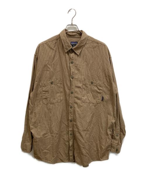 Patagonia（パタゴニア）Patagonia (パタゴニア) 00S チェックシャツ ブラウン サイズ:XLの古着・服飾アイテム